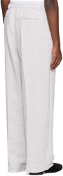 Recto Gray Embroidered Lounge Pants