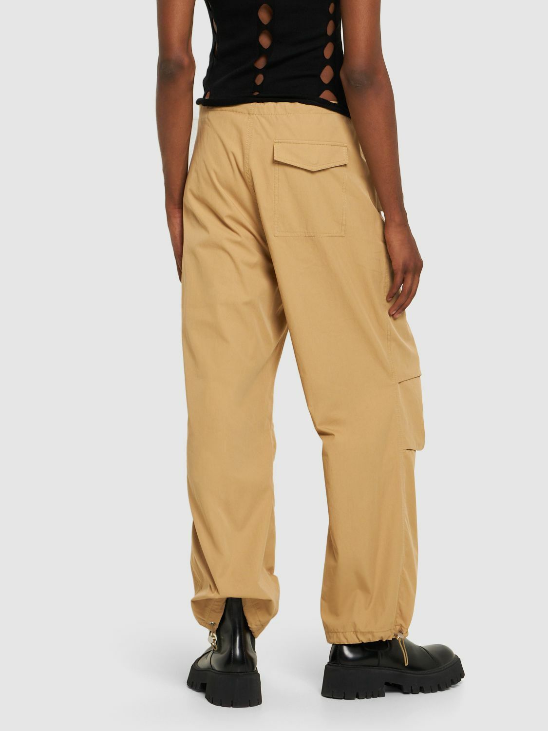 DION LEE - Organic Cotton Blend Parachute Pants