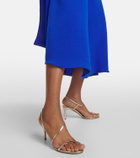 Aquazzura Sleek 75 leather sandals