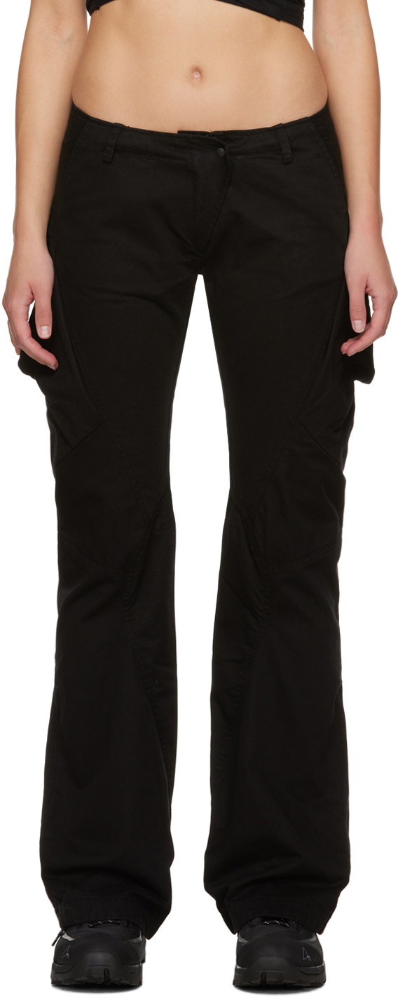 【HYEIN SEOヘインソ】ハイウエストパンツ BLK2 Hyein Seo Black Pocket Trousers Hyein Seo