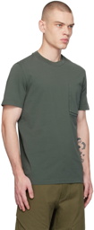 Moncler Green Patch Pocket T-Shirt