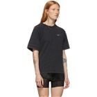 Off-White Black Abstract Arrows Deconstructed T-Shirt