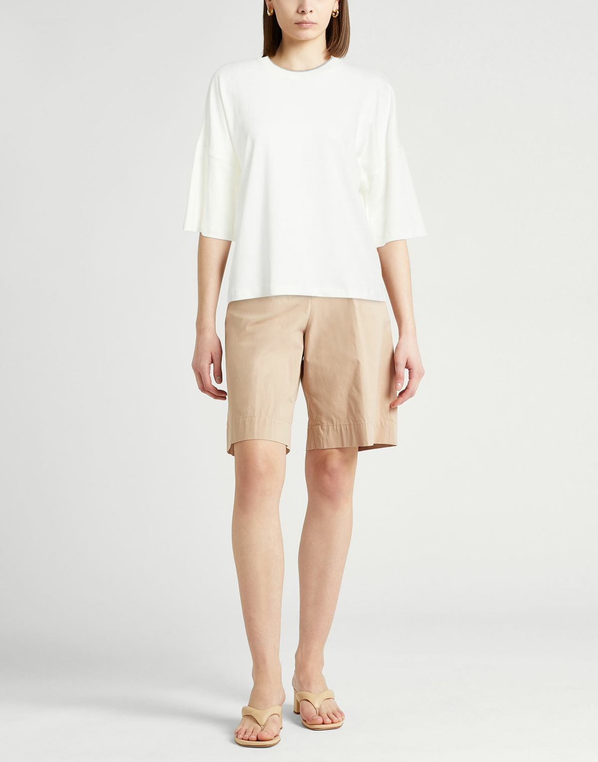 Peserico Womens T-shirt in White