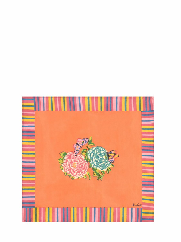 Photo: LISA CORTI Kandem Queen Peach Set Of 4 Napkins