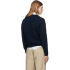 Polo Ralph Lauren Navy Polo Long Sleeve Sweater
