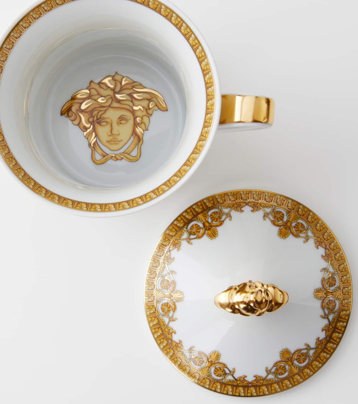Versace Home I Love Baroque lidded mug