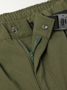Goldwin - Straight-Leg Belted Stretch-CORDURA® Micro-Ripstop Trousers - Green