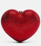 Judith Leiber Couture L'Amour Petit Cœur embellished clutch