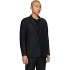 N.Hoolywood Black Wool Tailored Blazer