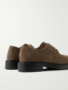 Tod's - Suede Derby Shoes - Green