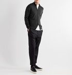 John Smedley - Claygate Merino Wool Zip-Up Cardigan - Black