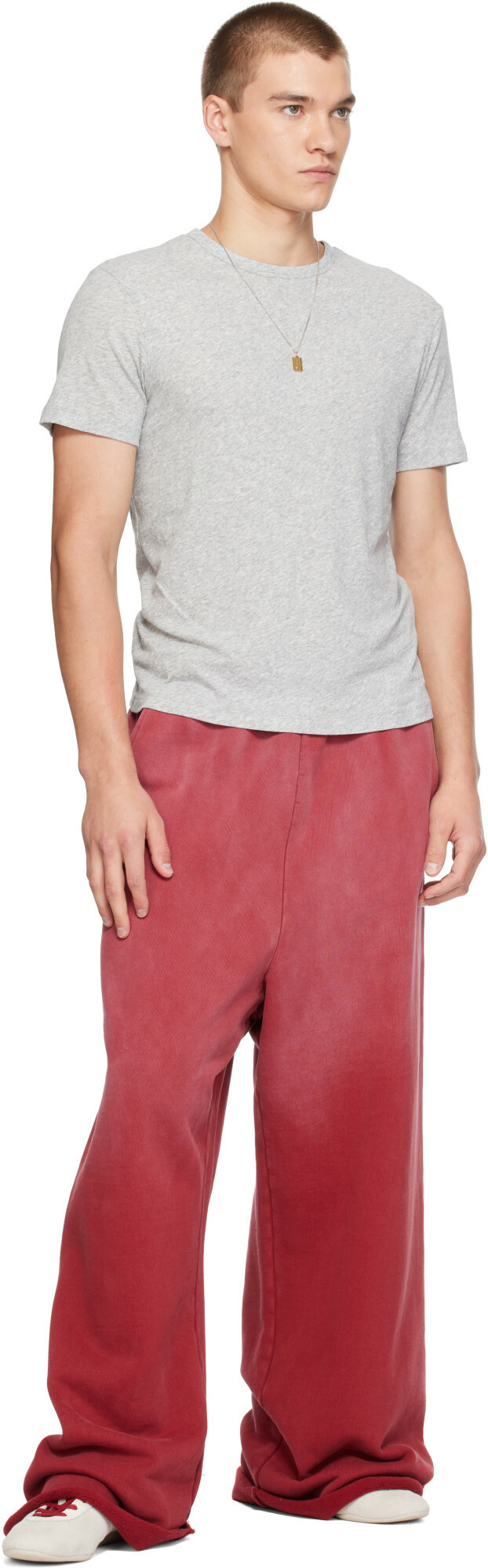 Entire Studios Gray Mini T-shirt