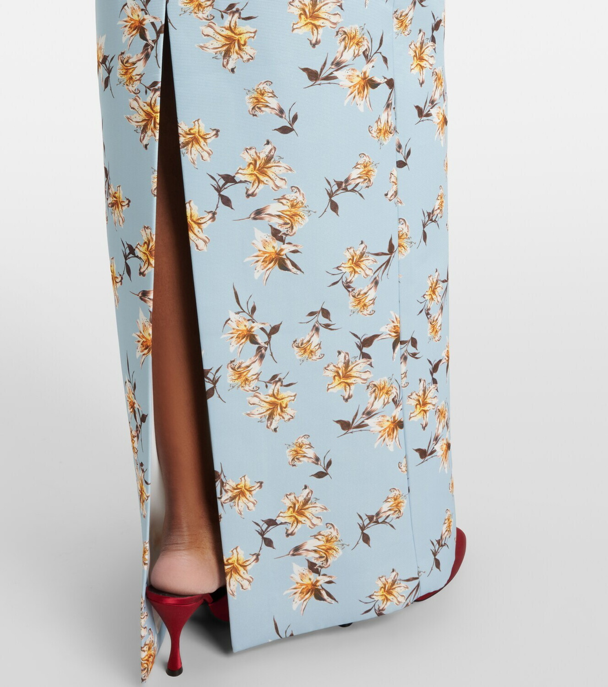 Emilia Wickstead Laelia floral gown