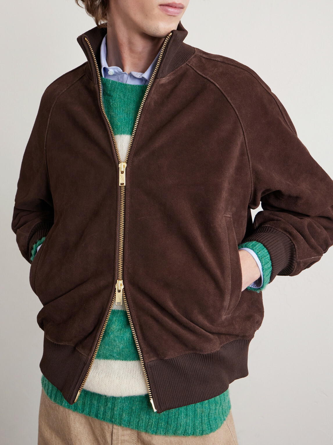 Baracuta - Roughout Suede Jacket - Brown
