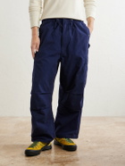Polo Ralph Lauren - Wide-Leg Cotton-Canvas Cargo Trousers - Blue