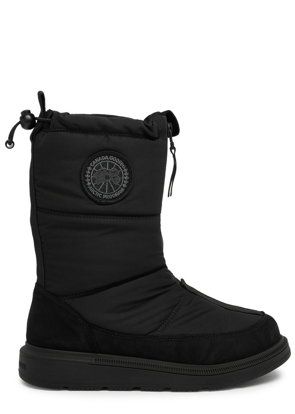 Photo: Canada Goose Cypress Quilted Nylon Ankle Boots Black
