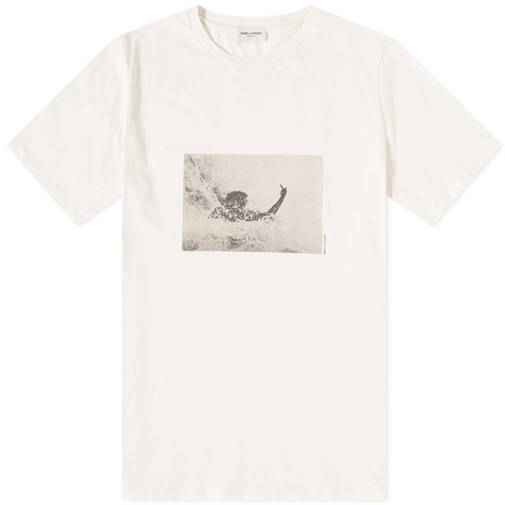 Photo: Saint Laurent Surf Photo Print Tee