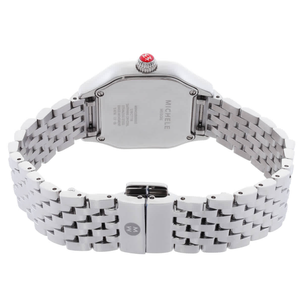 Michele Meggie Quartz Diamond Silver Dial Ladies Watch MWW33B000012
