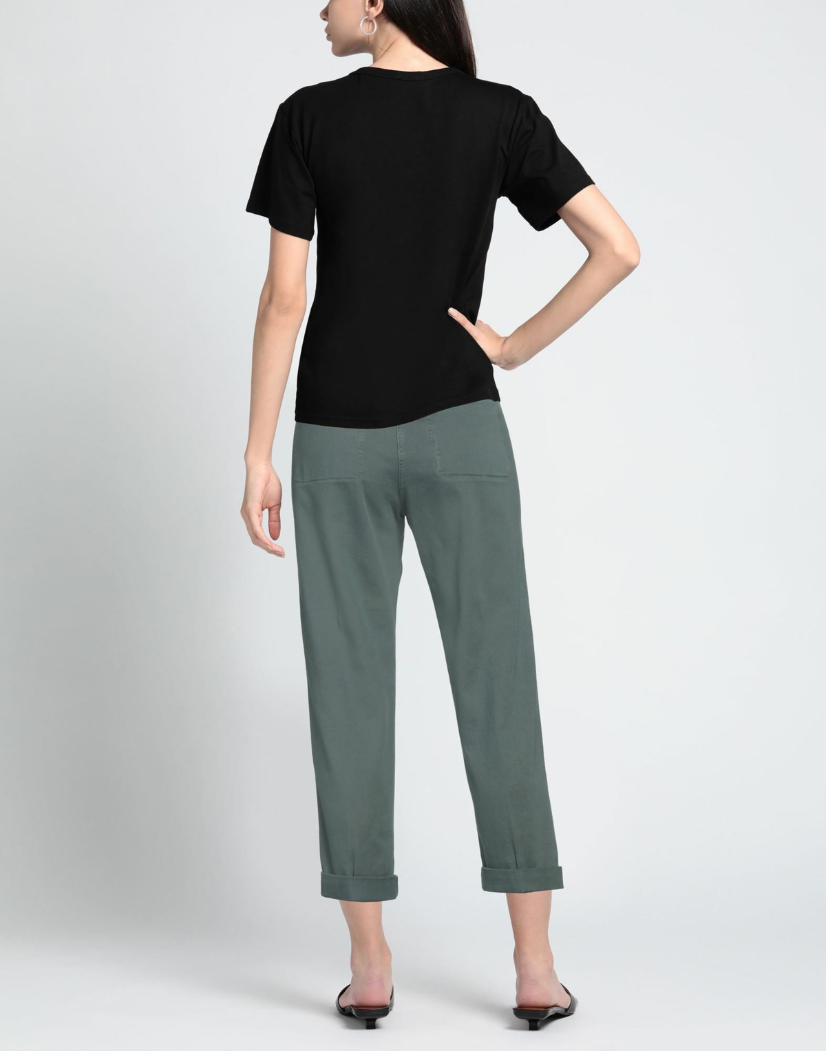 Peserico Womens Pants Slate in Blue