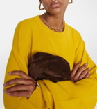 Extreme Cashmere N°289 May cashmere-blend sweater dress