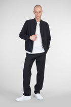 Theory Bomber In Black Polyamide