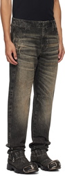 Diesel Black D-Gene-S Jeans