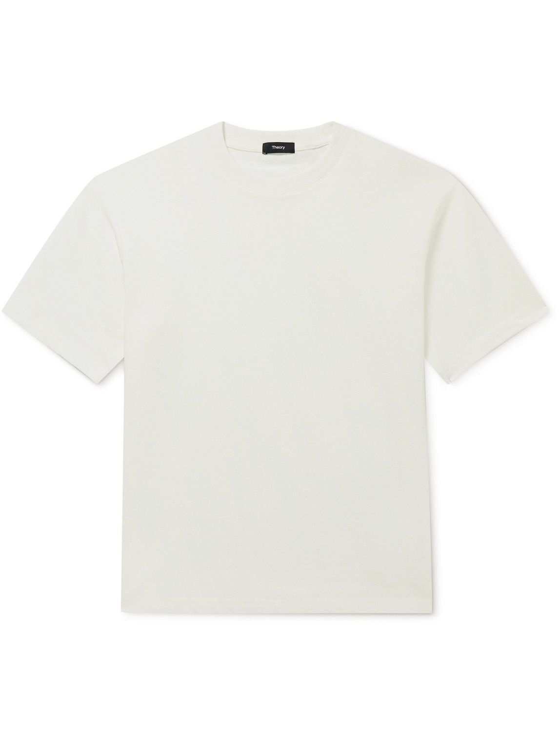 Theory - Kyrie Cotton-Jersey T-Shirt - Neutrals Theory