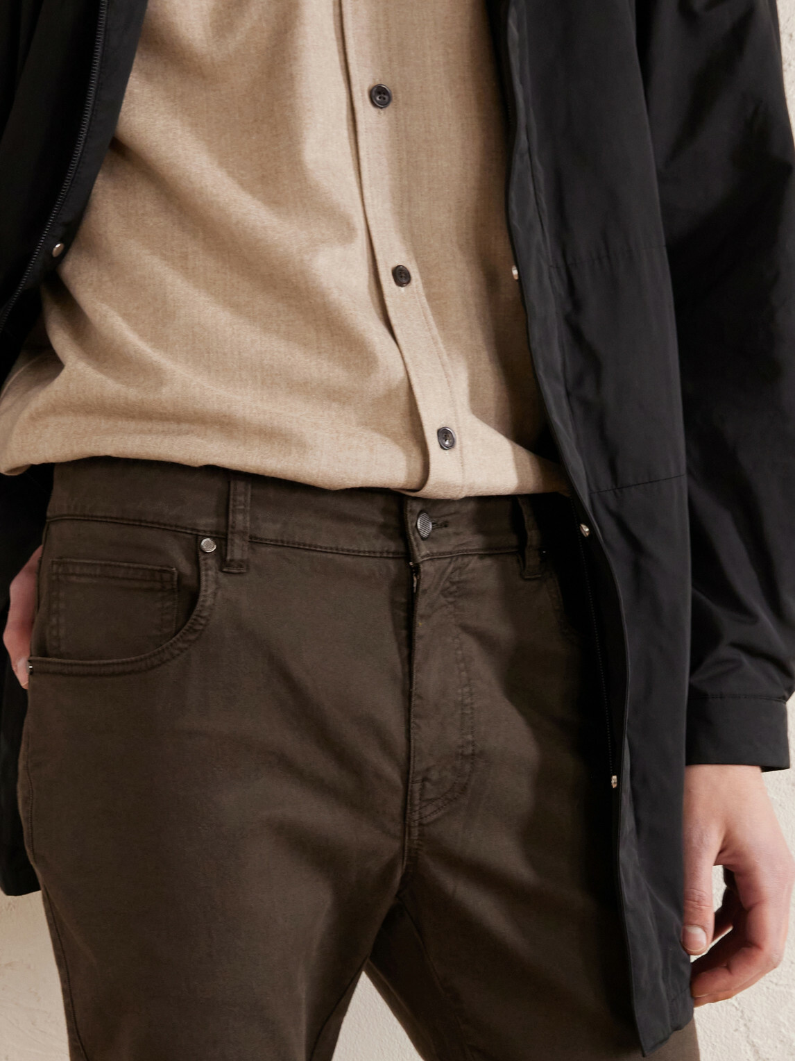 Purdey - Slim-Fit Straight-Leg Cotton-Blend Twill Trousers - Green