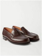 J.M. Weston - 180 Moccasin Leather Loafers - Brown