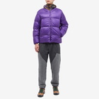 F/CE. Men's Reversible Down Cardigan in Purple