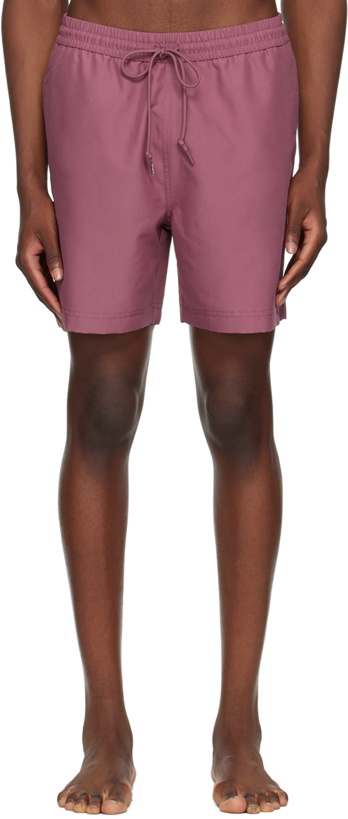 Photo: Carhartt Work In Progress Pink Chase Swim Shorts