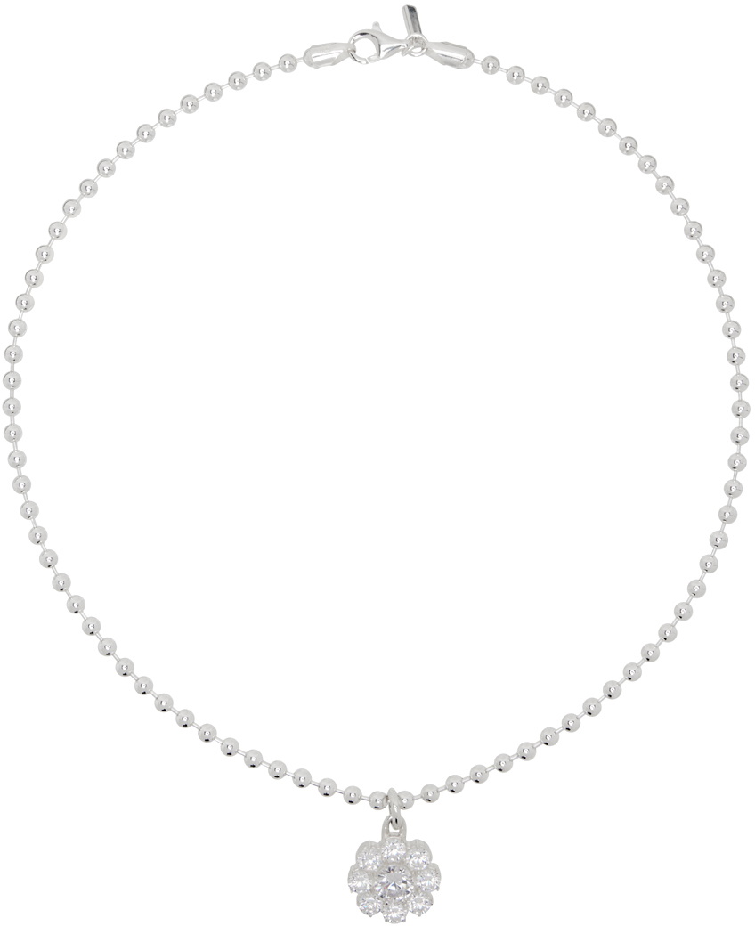 Hatton Labs Silver Daisy Pendant Necklace
