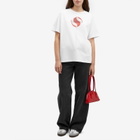 Fiorucci Women's Big Lollipop Print Regular Fit T-Shirt in White