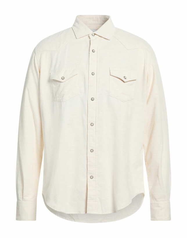 Photo: Eleventy Mens Shirt Cream