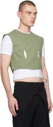 HEAD OF STATE Khaki Ogun Tank Top