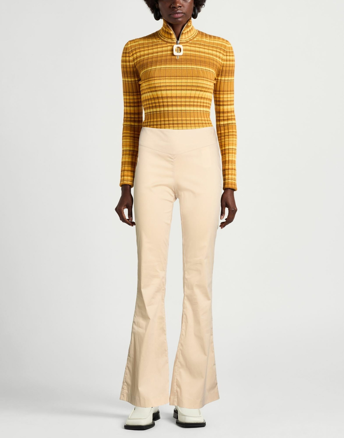 Jijil Womens Pants in Beige