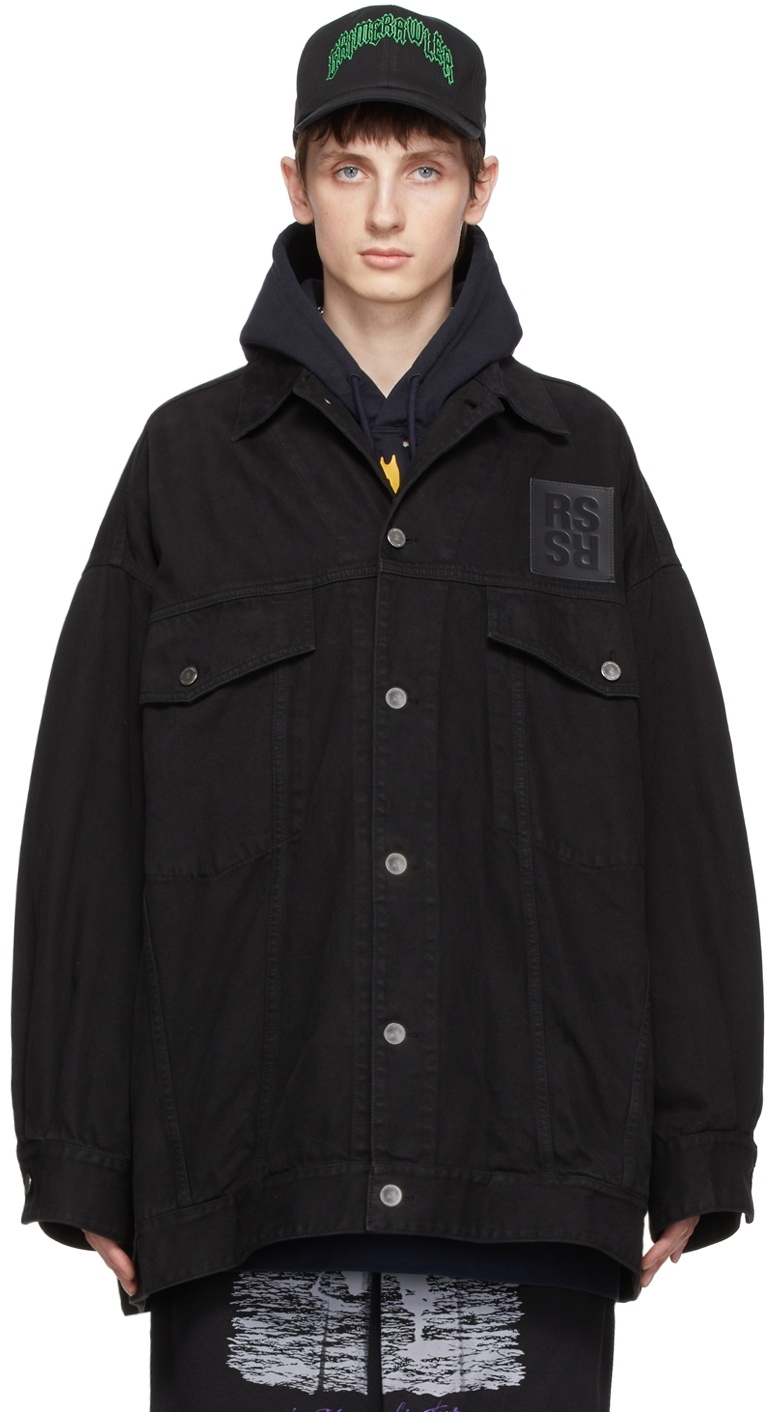 Raf Simons Black Solemn-X Denim Jacket