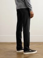 Theory - Mayer Tapered Virgin Wool-Blend Suit Trousers - Black