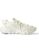 Nike - Space Hippie 04 Recycled Stretch-Knit Sneakers - White