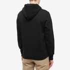 Fred Perry Men's Authentic Embroidered Popover Hoody in Black