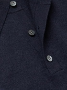 Guest In Residence - Airy Cashmere Polo Shirt - Blue
