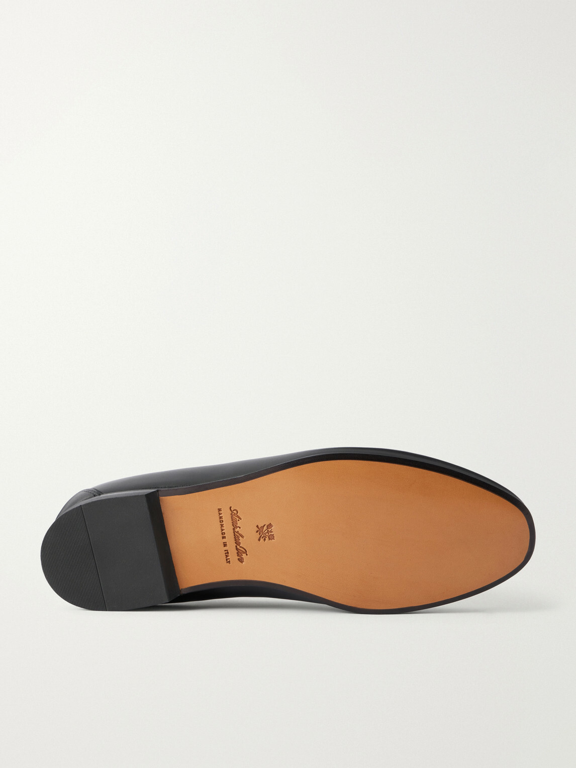 Aimé Leon Dore - Embellished Leather Loafers - Black