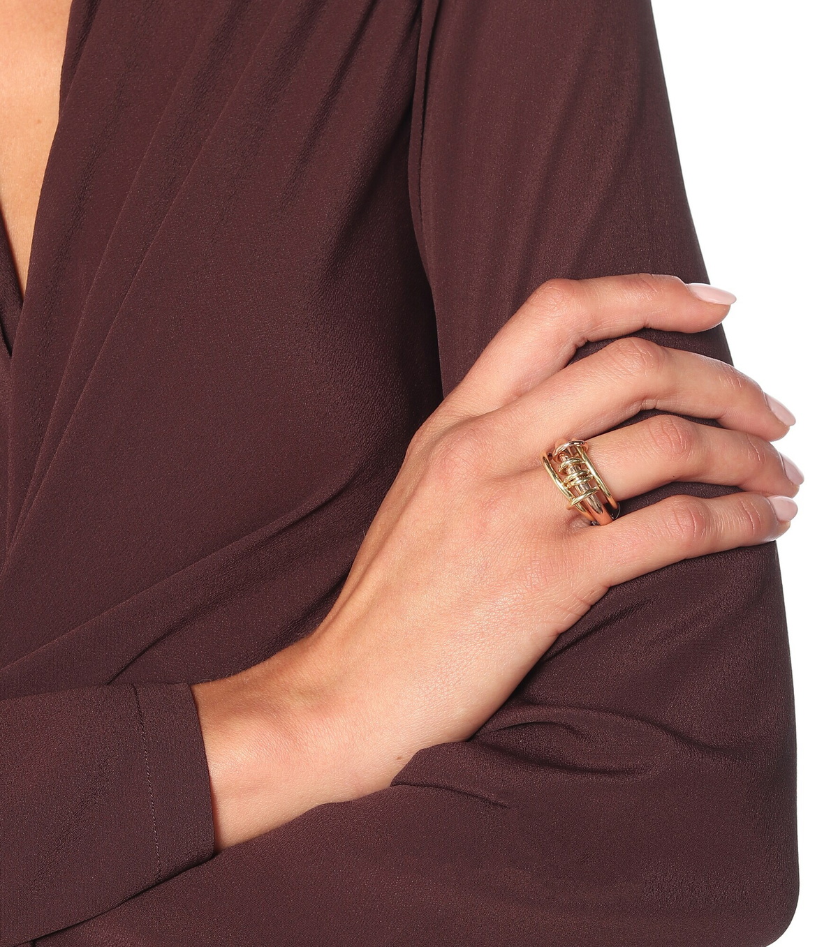 Spinelli Kilcollin - Gemini 18kt yellow and rose gold ring