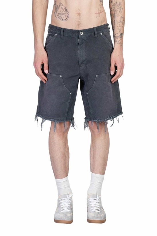Photo: Maison Margiela Shorts In Grey Denim