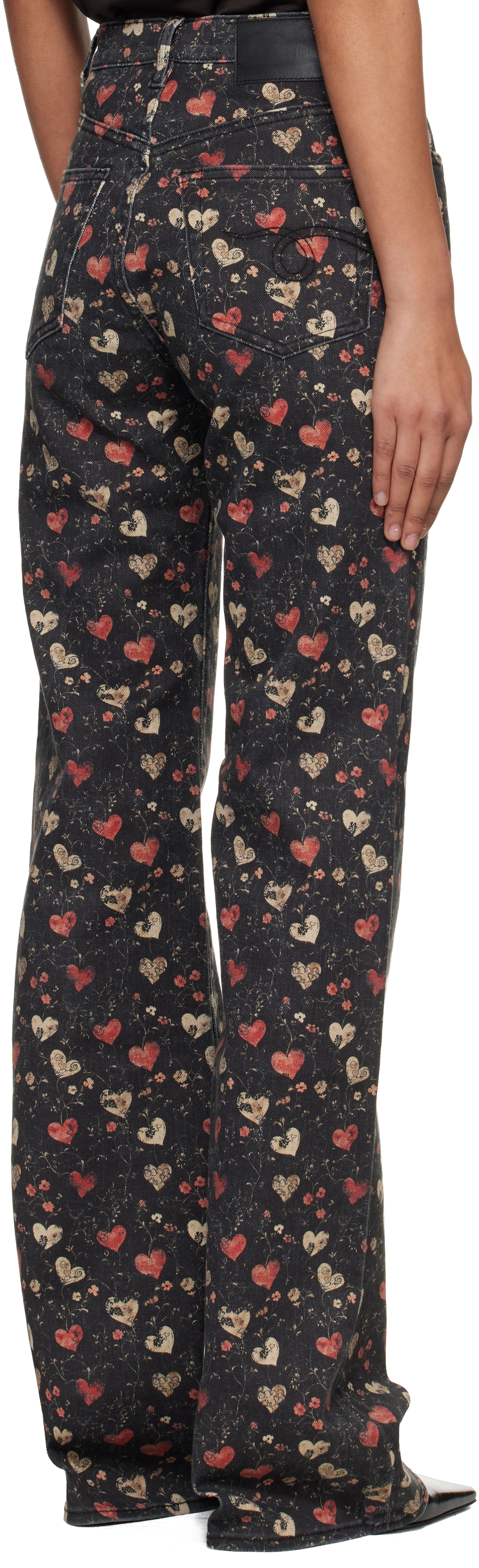 R13 Black Jane Jeans