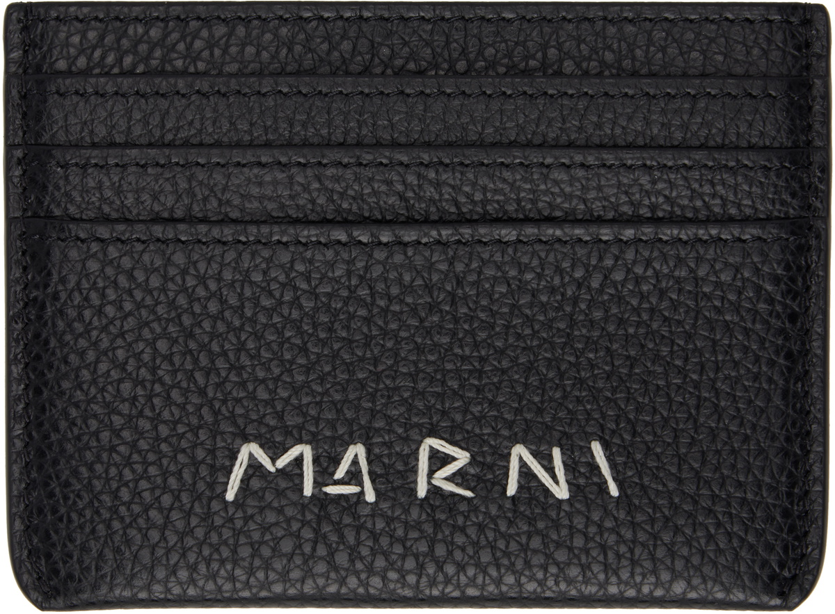 Marni Black 'Marni' Mending Card Holder