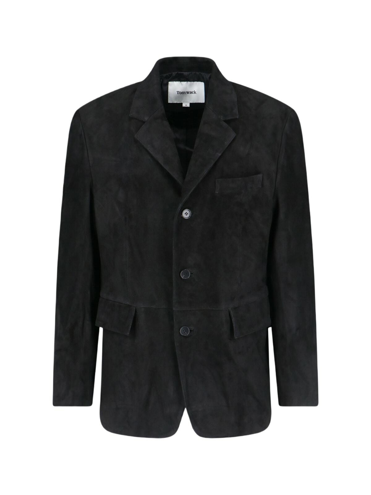 ジャケット・アウター TONYWACK Single-Breasted Tailored Coat TONYWACK