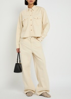 Skall Studio Dolly Denim Shirt Ecru