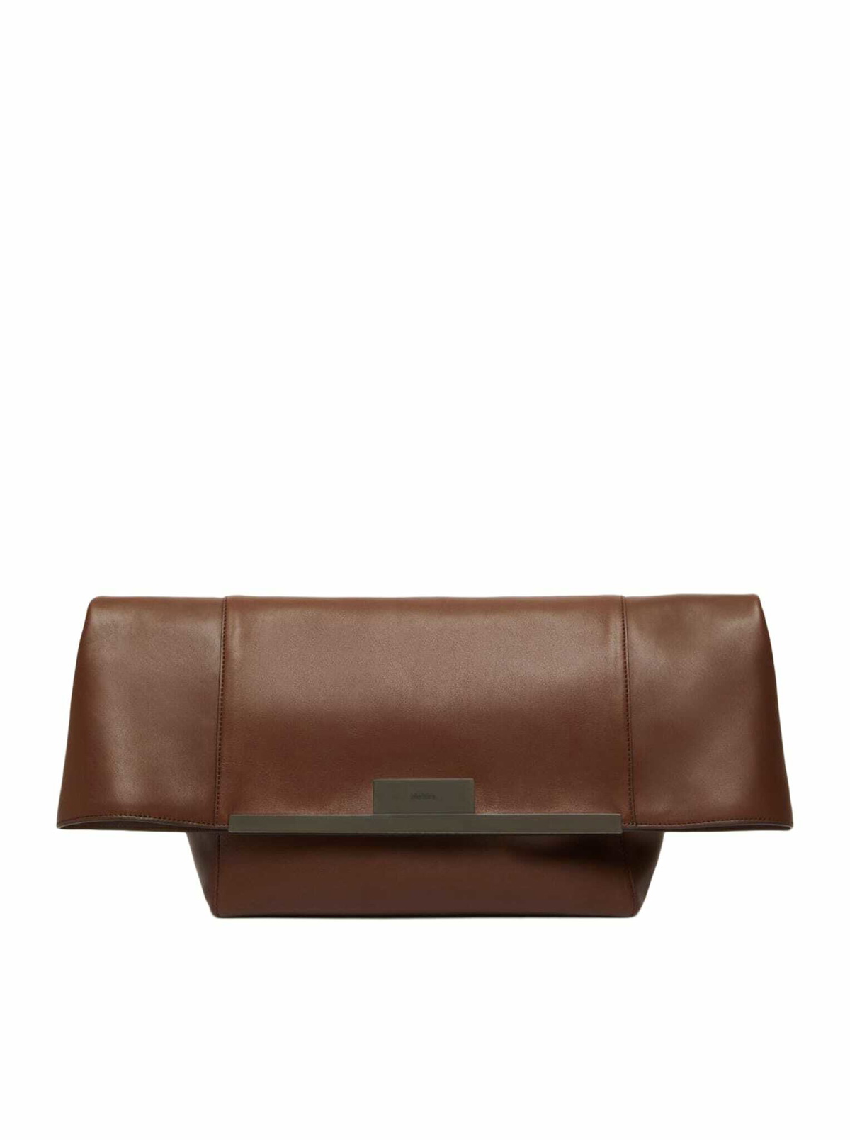 Max Mara - MM leather clutch Max Mara