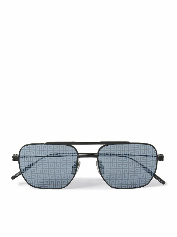 Photo: Givenchy - GVSPEED Aviator-Style Metal Sunglasses